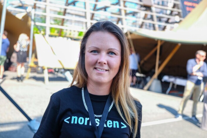 Frida Siwe i Norrsken, stiftelsen med mål om å løse store samfunnsproblemer ved hjelp av teknologi. Foto: Vilde Mebust Erichsen Frida Siwe i Norrsken, stiftelsen med mål om å løse store samfunnsproblemer ved hjelp av teknologi. Foto: Vilde Mebust Erichsen