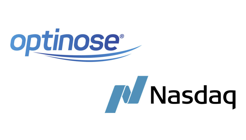 Optinose er nå verdt 500 millioner kroner på Nasdaq-børsen.