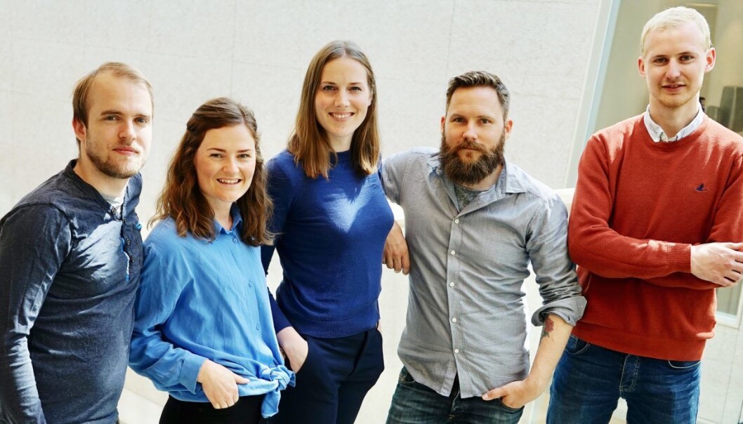 Teamet i Tidewave. Foto: Tidewave Teamet i Tidewave. Foto: Tidewave