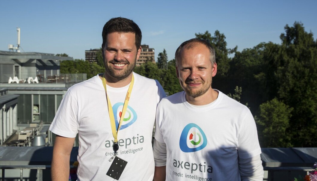 Stian Davidsen og Per Nestor Warp i Axeptia. Foto: Per-Ivar Nikolaisen Stian Davidsen og Per Nestor Warp i Axeptia. Foto: Per-Ivar Nikolaisen