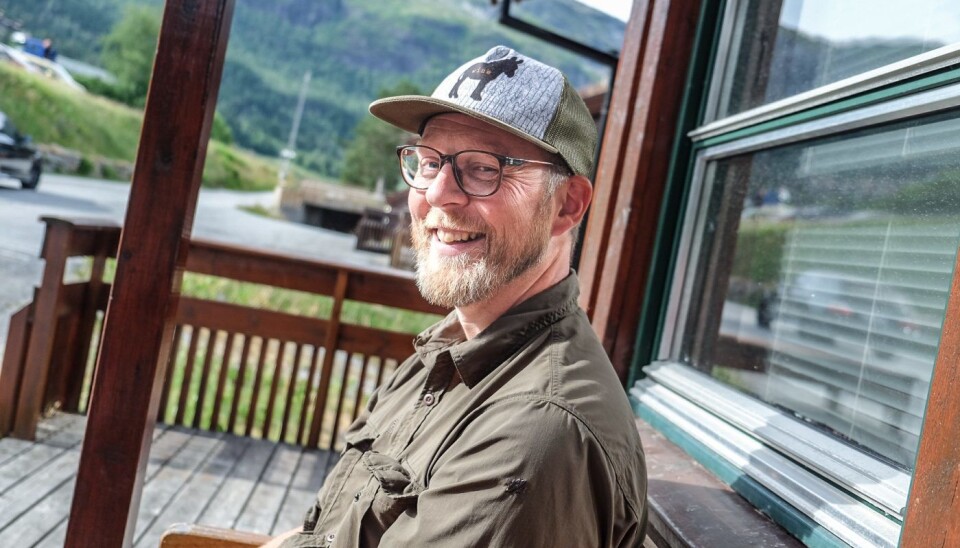 Erik Harstad var gründer og toppsjef i Nofence frem til 2019. – Gløden for å løse problemer og den «Fritjof Nansen-modusen» man er i i starten, blir etter hvert pulverisert og kan forsvinne ved ny ledelse, sier han. Her avbildet under Startup Extreme på Voss i 2018.