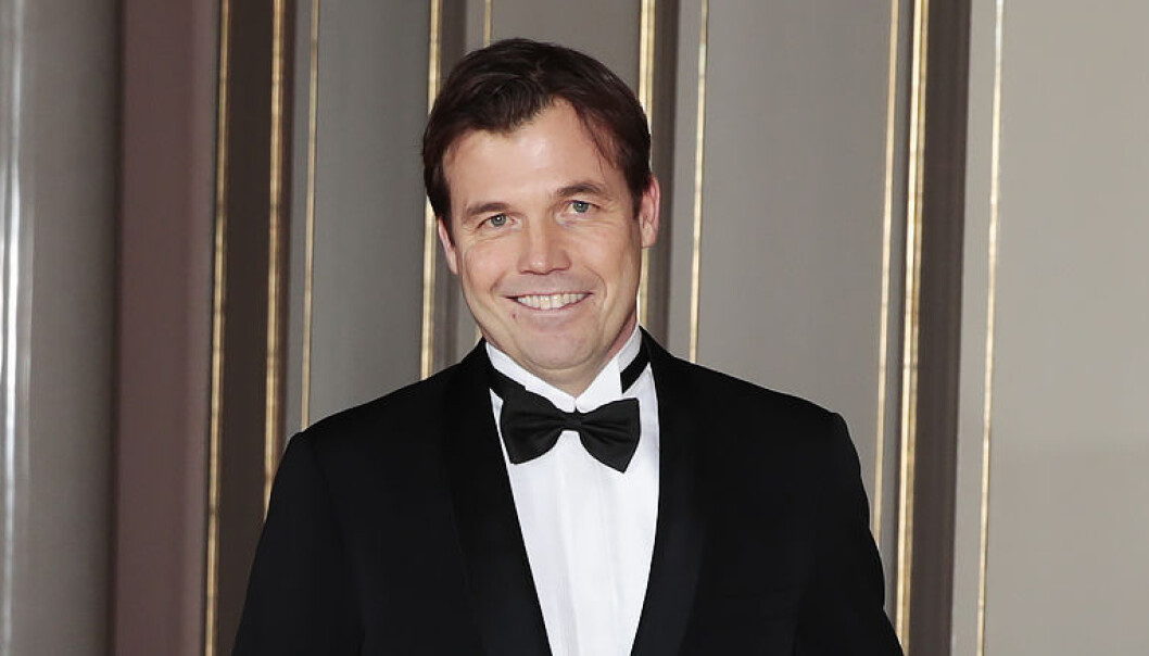 Det har også blitt en del glamour for gründersjef Pål T. Næss i hans tid i Innovasjon Norge. Her med sløyfa på plass under besøket til prins William og hertuginne Catherine (Kate). Foto: Lise Åserud / NTB scanpix Det har også blitt en del glamour for gründersjef Pål T. Næss i hans tid i Innovasjon Norge. Her med sløyfa på plass under besøket til prins William og hertuginne Catherine (Kate). Foto: Lise Åserud / NTB scanpix