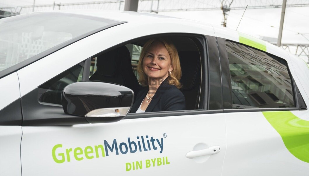 Synne Homble, konserndirektør for mobilitet og strategi i NSB (Vy) Foto: NSB/Vy Synne Homble, konserndirektør for mobilitet og strategi i NSB (Vy) Foto: NSB/Vy
