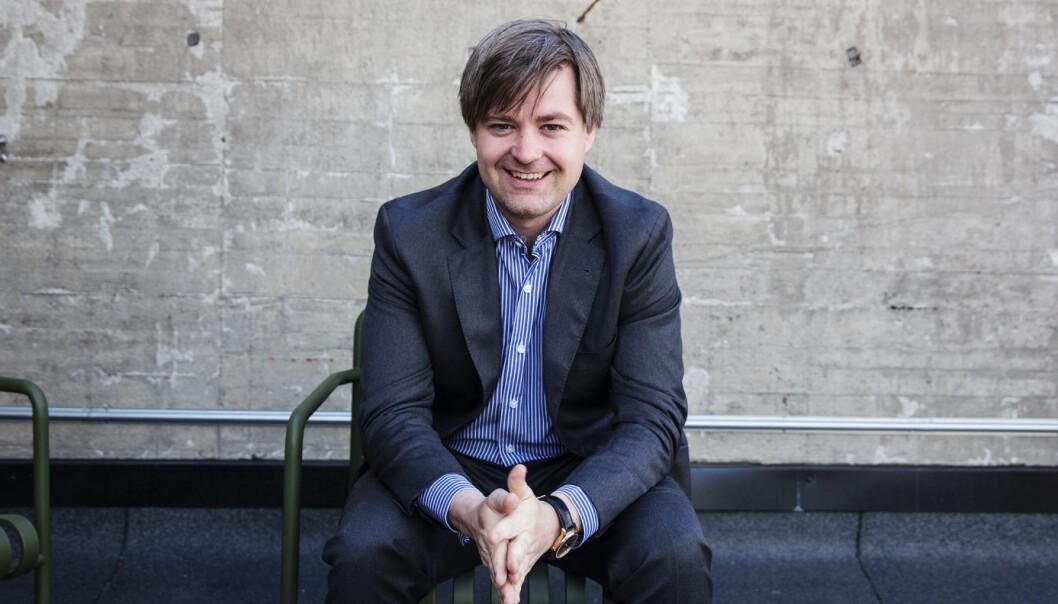 Gudmundur Ebenezer i oppstartsselskapet Lifekeys er Shifters gründerpsykolog. Foto: Per-Ivar Nikolaisen Gudmundur Ebenezer i oppstartsselskapet Lifekeys er Shifters gründerpsykolog. Foto: Per-Ivar Nikolaisen