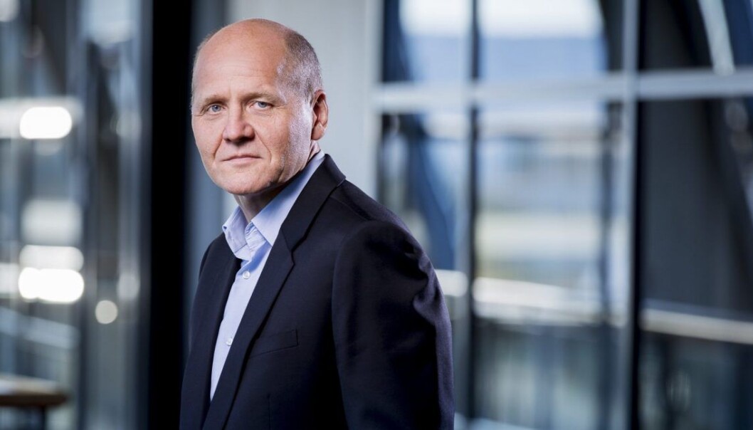 Sigve Brekke, konsernsjef i Telenor. Foto: Telenor Sigve Brekke, konsernsjef i Telenor. Foto: Telenor