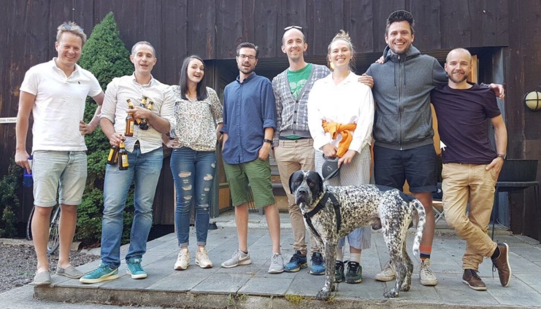 Spiff-teamet. Fra venstre: Håvard Andersen, Michael Pangopoulos, Tanya Hirst, Steve Mellbye-Stølen, Audun Kjelstrup, Iben Syvertsen, Carl-Nicolai Wessmann, Arve Nygård.
Foto: Spiff. Spiff-teamet. Fra venstre: Håvard Andersen, Michael Pangopoulos, Tanya Hirst, Steve Mellbye-Stølen, Audun Kjelstrup, Iben Syvertsen, Carl-Nicolai Wessmann, Arve Nygård.
Foto: Spiff.