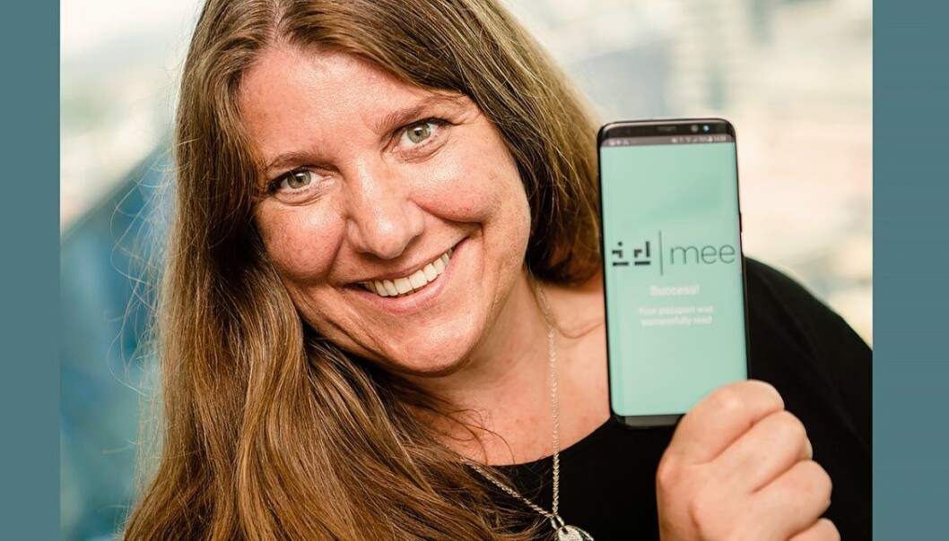 Jannicke Birkevold i IDmee. Foto: Pressefoto Jannicke Birkevold i IDmee. Foto: Pressefoto