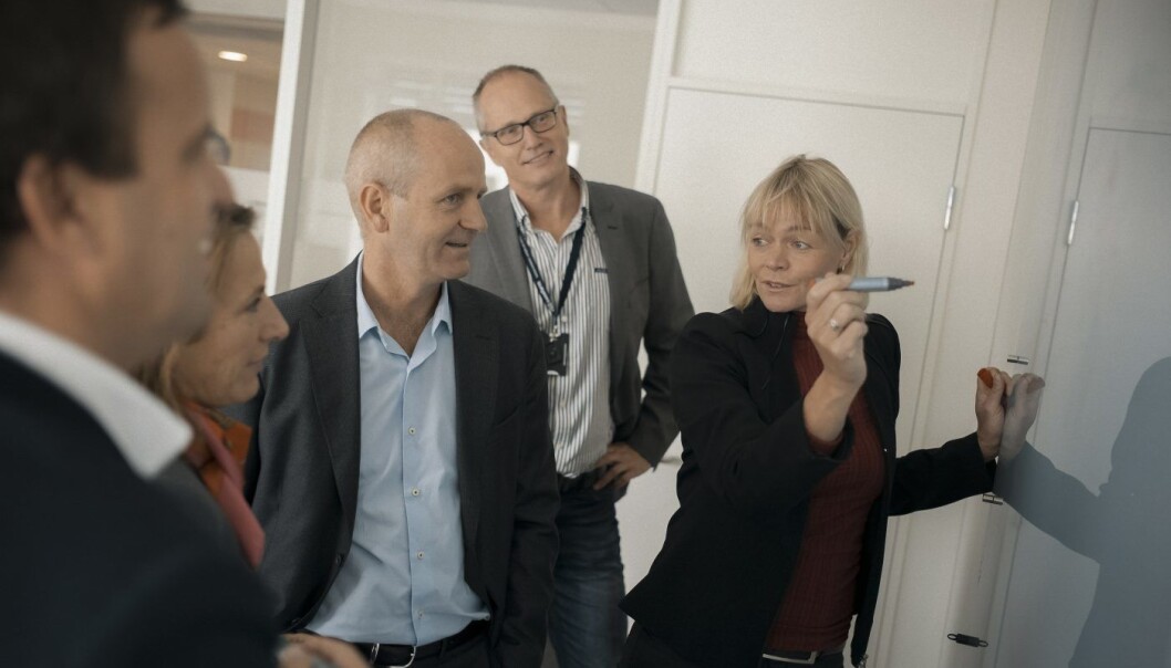 Styreleder og gründer Grethe Viksaas i Basefarm selger selskapet til den franske telegiganten Orange. Foto: Ilja C. Hendel Styreleder og gründer Grethe Viksaas i Basefarm selger selskapet til den franske telegiganten Orange. Foto: Ilja C. Hendel