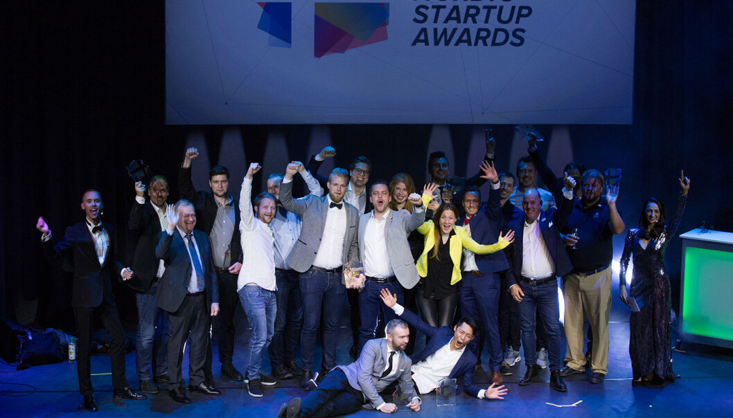 Alle vinnerne i Nordic Startup Awards i fjor. Foto: Nordic Startup Awards Alle vinnerne i Nordic Startup Awards i fjor. Foto: Nordic Startup Awards