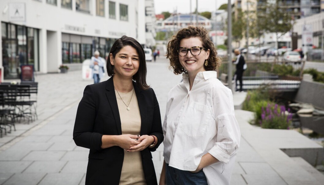 Maria Amelie og Esther Grossman i Startup Migrants. Maria Amelie og Esther Grossman i Startup Migrants.