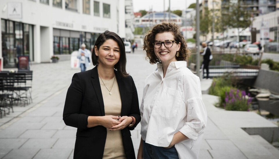Maria Amelie og Esther Grossman i Startup Migrants.