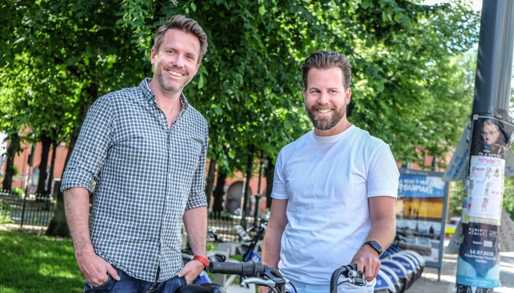 Axel Bentsen og Johan Høgåsen-Hallesby i UIP. Foto: Vilde Mebust Erichsen Axel Bentsen og Johan Høgåsen-Hallesby i UIP. Foto: Vilde Mebust Erichsen
