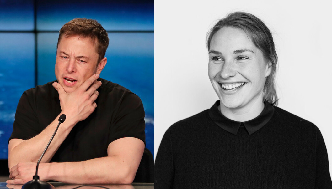 Elon Musk må snart forstå at heller ikke han er et overmenneske, mener Digge Zetterberg Odh. Foto: Scanpix og Pressefoto Elon Musk må snart forstå at heller ikke han er et overmenneske, mener Digge Zetterberg Odh. Foto: Scanpix og Pressefoto