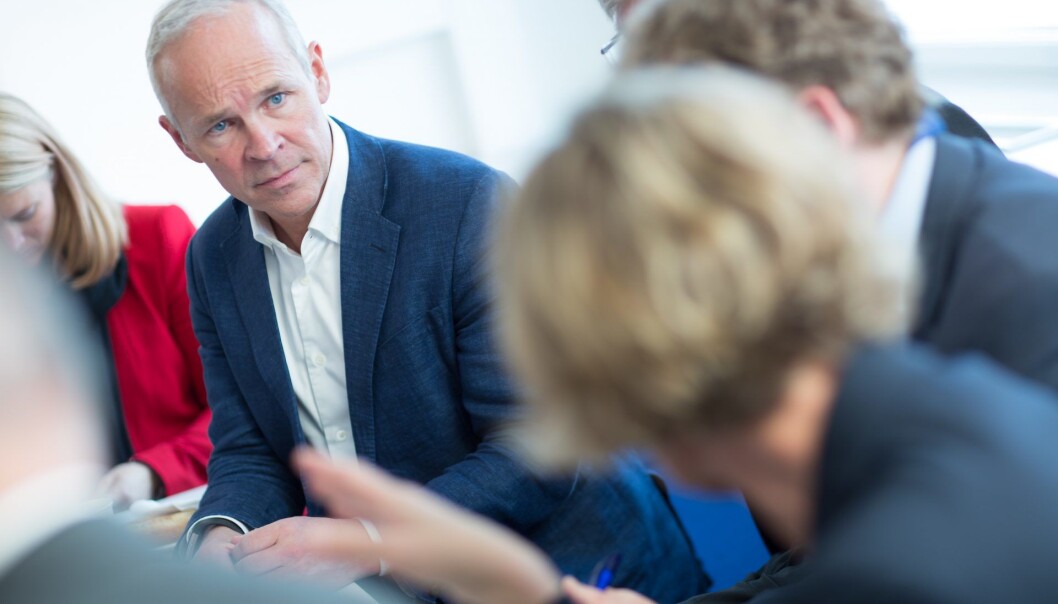 Finansminister Jan Tore Sanner. Finansminister Jan Tore Sanner.
