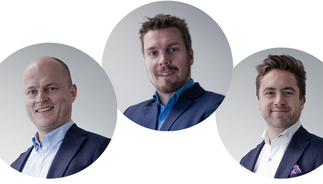 Teamet i Dealflow (fra venstre): Fra venstre : Petter Skulstad, Ole B. Larsen, Håkon Leinan, Jens-Petter Tonning og Karol Klepacki. Foto: Presse Teamet i Dealflow (fra venstre): Fra venstre : Petter Skulstad, Ole B. Larsen, Håkon Leinan, Jens-Petter Tonning og Karol Klepacki. Foto: Presse