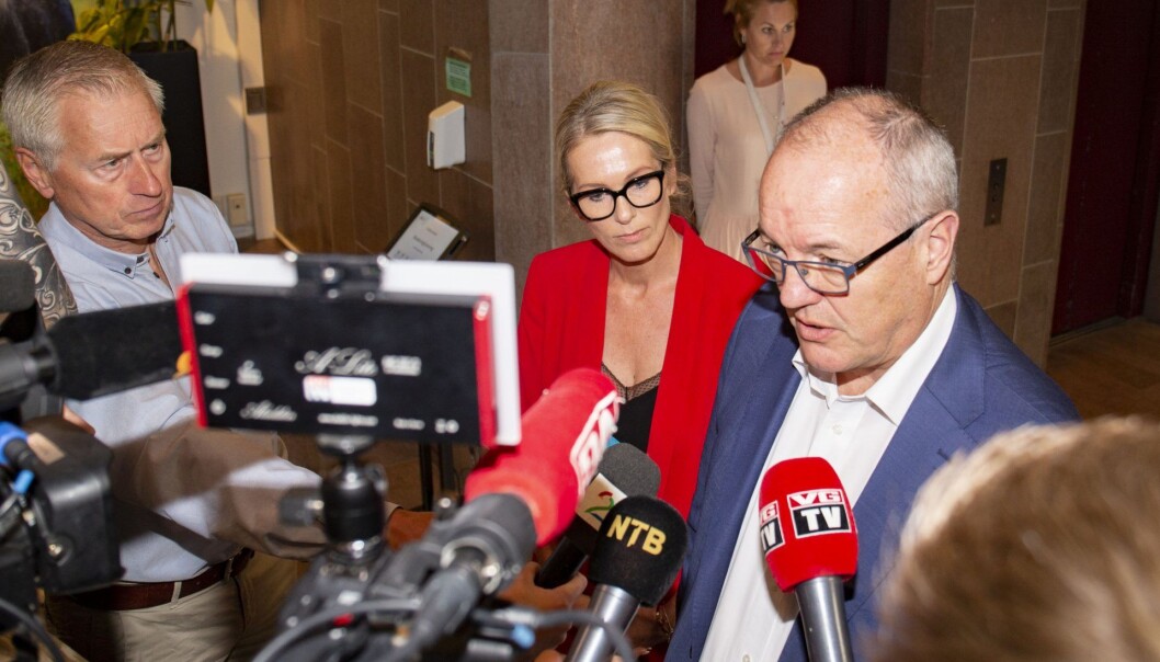 Innovasjon Norge-leder Anita Krohn Traaseth og Gunnar Bovim etter styremøtet 29. juni, da styret vedtok en større gjennomgang av rekrutteringer. Foto: Fredrik Hagen / NTB scanpix Innovasjon Norge-leder Anita Krohn Traaseth og Gunnar Bovim etter styremøtet 29. juni, da styret vedtok en større gjennomgang av rekrutteringer. Foto: Fredrik Hagen / NTB scanpix