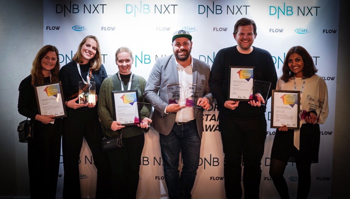 Payr til topps i Norwegian Startup Awards: Se alle vinnerne her