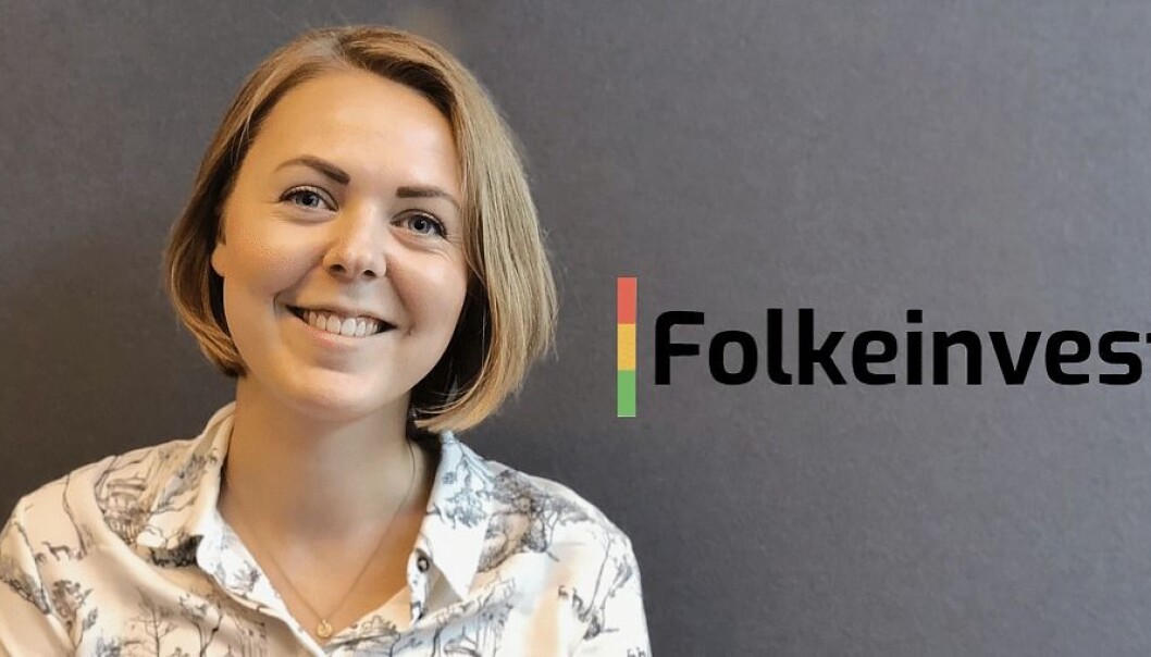 Elise Landsem, ny markedssjef i Folkeinvest.no. Foto: Presse Elise Landsem, ny markedssjef i Folkeinvest.no. Foto: Presse