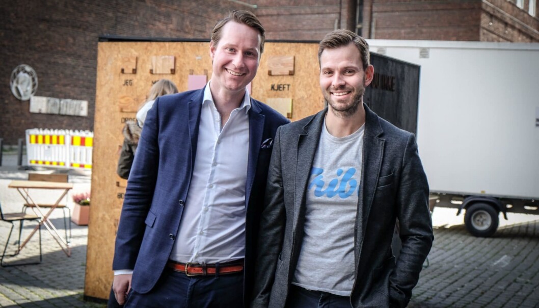 Morten Moe Gjendemsjø og Henrik Sjølie i Tribe. Begge er med videre i Intellitech. Foto: Vilde Mebust Erichsen Morten Moe Gjendemsjø og Henrik Sjølie i Tribe. Begge er med videre i Intellitech. Foto: Vilde Mebust Erichsen