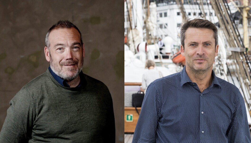 Fredrik Syversen i IKT-Norge og Daniel Ras-Vidal i Abelia. Foto: IKT-Norge og Shifter Fredrik Syversen i IKT-Norge og Daniel Ras-Vidal i Abelia. Foto: IKT-Norge og Shifter