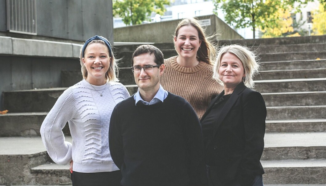 Henriette Sveen, Arne Heldal, Cecilie Behring Hansen og Anette Snekvik i Convertelligence. Henriette Sveen, Arne Heldal, Cecilie Behring Hansen og Anette Snekvik i Convertelligence.