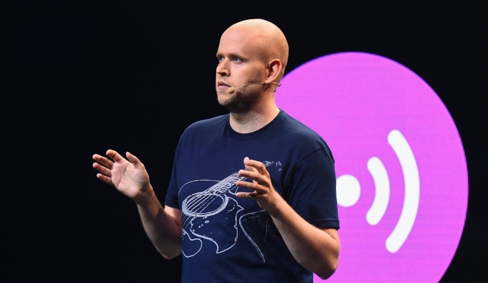 Daniel Ek. Arkivfoto