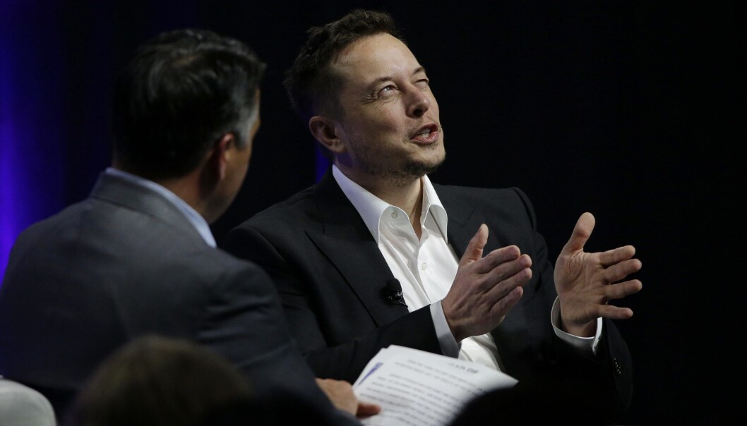 Tesla and SpaceX CEO Elon Musk i Providence, R.I. (AP Photo/Stephan Savoia) Tesla and SpaceX CEO Elon Musk i Providence, R.I. (AP Photo/Stephan Savoia)