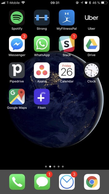 Skjermdump av Nassir Achours mobilskjerm. Skjermdump av Nassir Achours mobilskjerm.