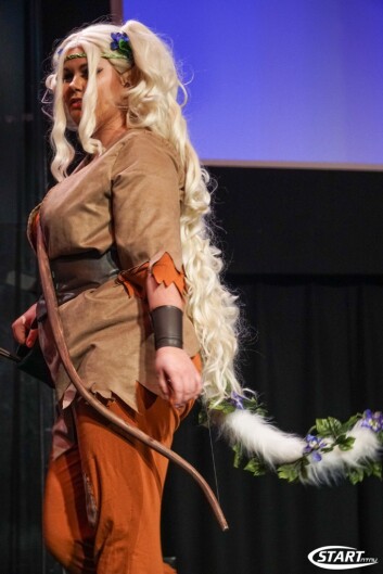 Cosplayer Kaizula under årets Venture Cup. Foto: Start NTNU Cosplayer Kaizula under årets Venture Cup. Foto: Start NTNU