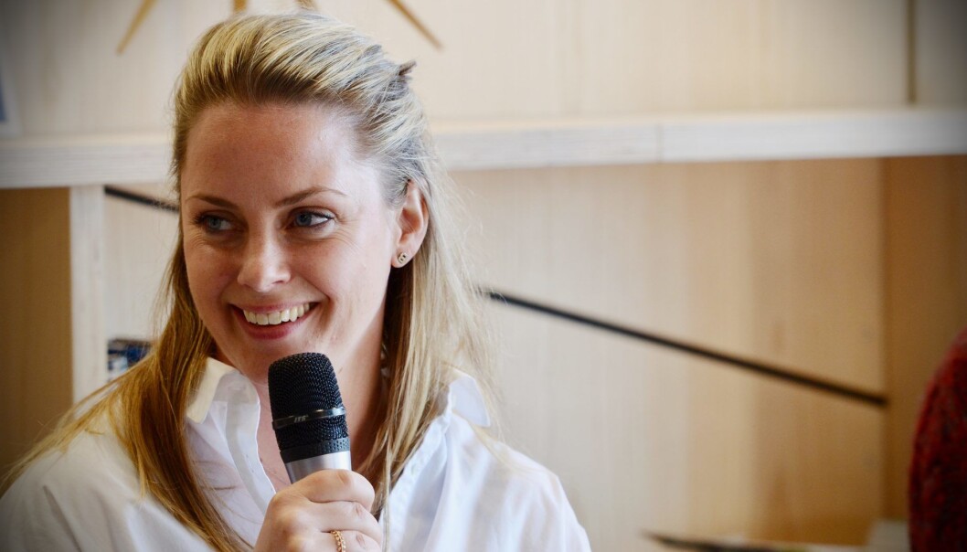 Sophia Bendz da hun besøkte Norge i forbindelse med SNÖ Ventures og Concentrics konferanse, Technology Excursion Oslo. Foto: Teodor Bjerrang Sophia Bendz da hun besøkte Norge i forbindelse med SNÖ Ventures og Concentrics konferanse, Technology Excursion Oslo. Foto: Teodor Bjerrang