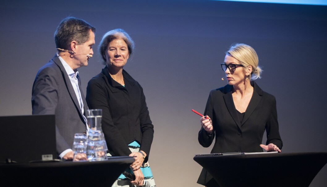 Siva, Norges Forskningsråd og Innovasjon Norge avslørte i dag hvilke miljøer som blir tatt opp i klyngeprogrammet Norwegian Innovation Clusters. Foto: Tom Hansen/Innovasjon Norge Siva, Norges Forskningsråd og Innovasjon Norge avslørte i dag hvilke miljøer som blir tatt opp i klyngeprogrammet Norwegian Innovation Clusters. Foto: Tom Hansen/Innovasjon Norge