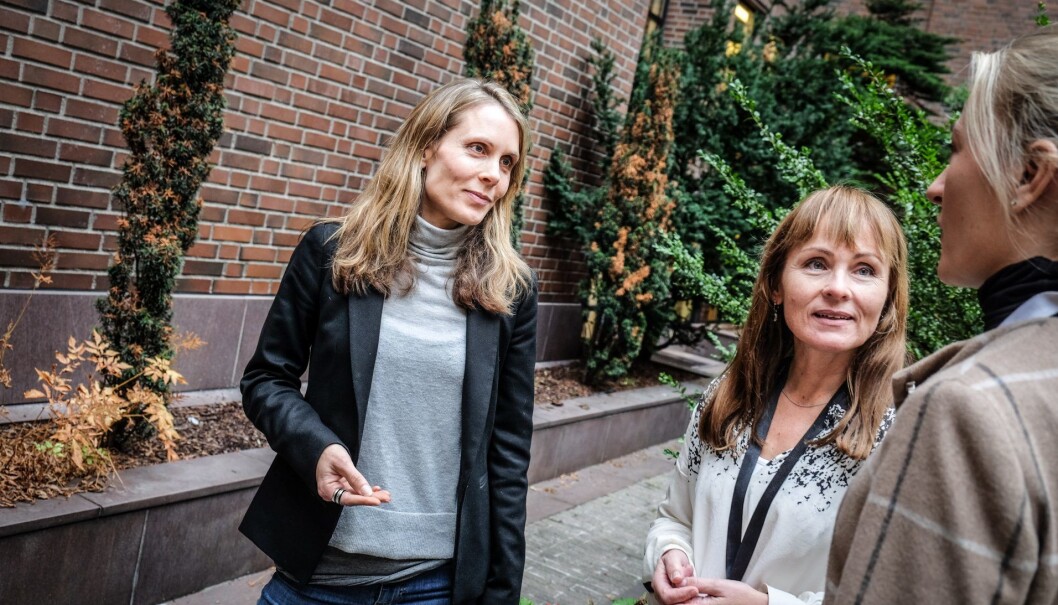 Siv Eide og Rannveig Fadum i Innovasjon Norge. Foto: Vilde Mebust Erichsen Siv Eide og Rannveig Fadum i Innovasjon Norge. Foto: Vilde Mebust Erichsen