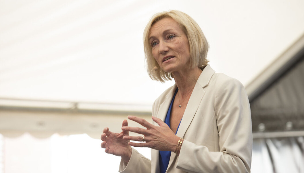 Hanne Tangen Nilsen, sikkerhetsdirektør i Telenor Norge. Foto: Torstein Bøe / NTB Scanpix. Hanne Tangen Nilsen, sikkerhetsdirektør i Telenor Norge. Foto: Torstein Bøe / NTB Scanpix.