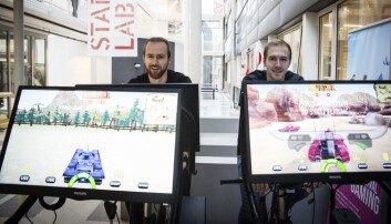 Erling Magnus Solheim og Stian Weie, her på StartupLab i Oslo. Foto: Per-Ivar Nikolaisen Erling Magnus Solheim og Stian Weie, her på StartupLab i Oslo. Foto: Per-Ivar Nikolaisen