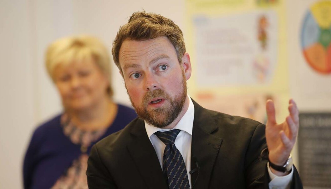 Torbjørn Røe Isaksen. Her fotografert i forbindelse med et besøk på Bekkestua skole i 2017 (der også Erna Solberg deltok). Foto: Cornelius Poppe / NTB scanpix Torbjørn Røe Isaksen. Her fotografert i forbindelse med et besøk på Bekkestua skole i 2017 (der også Erna Solberg deltok). Foto: Cornelius Poppe / NTB scanpix