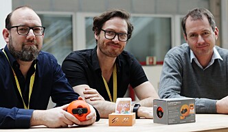 Barndomsvennene Paal Smith-Meyer, Eivind Solberg og Henrik Stub Aune er blant dem som har startet Playfinity. Foto: Kine Torp Ellingsen Barndomsvennene Paal Smith-Meyer, Eivind Solberg og Henrik Stub Aune er blant dem som har startet Playfinity. Foto: Kine Torp Ellingsen