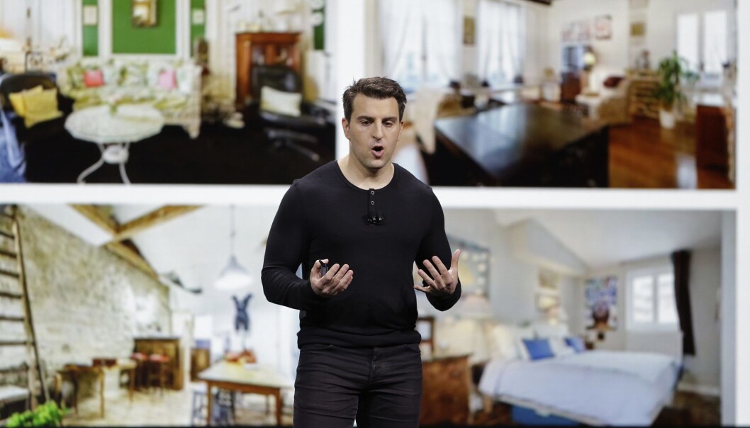 Airbnb-gründer og sjef Brian Chesky. Foto: AP Photo/Eric Risberg Airbnb-gründer og sjef Brian Chesky. Foto: AP Photo/Eric Risberg