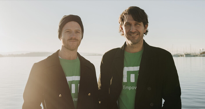 Med-gründer og gründer av Empower, Fredrik Hertzberg og Wilhelm Myrer. Foto: Benedicte Tandsæther-Andersen Med-gründer og gründer av Empower, Fredrik Hertzberg og Wilhelm Myrer. Foto: Benedicte Tandsæther-Andersen