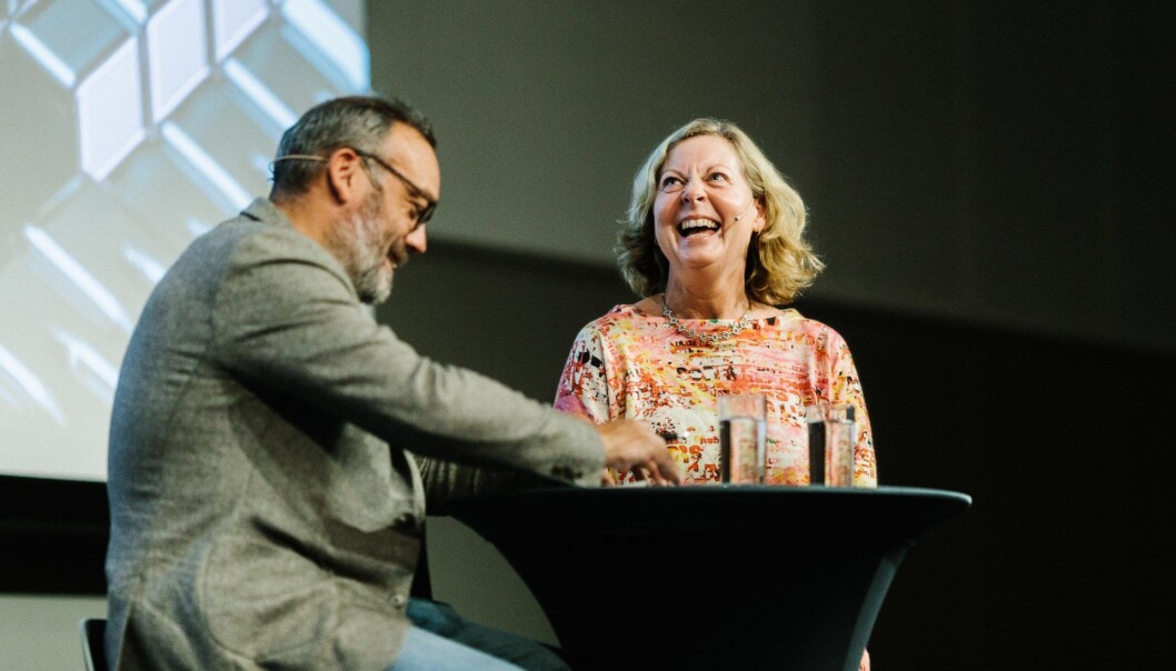 Berit Svendsen under The Shift 2018. Foto: Photo: Jan Khür Berit Svendsen under The Shift 2018. Foto: Photo: Jan Khür