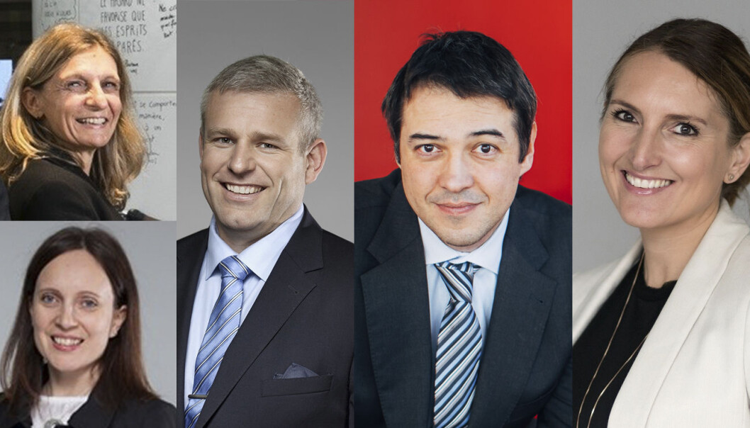 Fra venstre til høyre: Sophie Louis-Mossberg, Krista Honkimäki, Anders Mamen-Lund, Francisco Carranza Sierra og Marina Maneas Bakkum. Foto: Nissan Fra venstre til høyre: Sophie Louis-Mossberg, Krista Honkimäki, Anders Mamen-Lund, Francisco Carranza Sierra og Marina Maneas Bakkum. Foto: Nissan