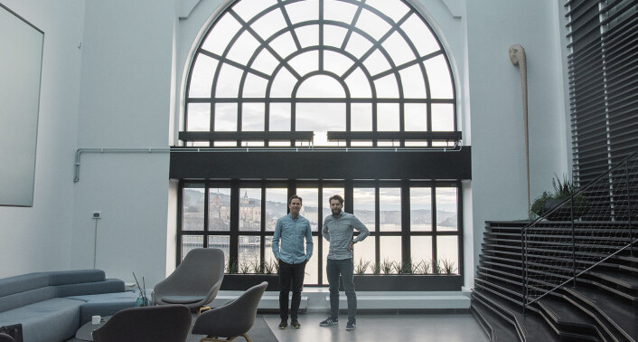 Kristoffer Næss Almeland (CEO og med-gründer) og Nicolai Kirkeng Vennerød (COO og med-gründer) i Vilect. Foto: Benedicte Tandsæther-Andersen Kristoffer Næss Almeland (CEO og med-gründer) og Nicolai Kirkeng Vennerød (COO og med-gründer) i Vilect. Foto: Benedicte Tandsæther-Andersen