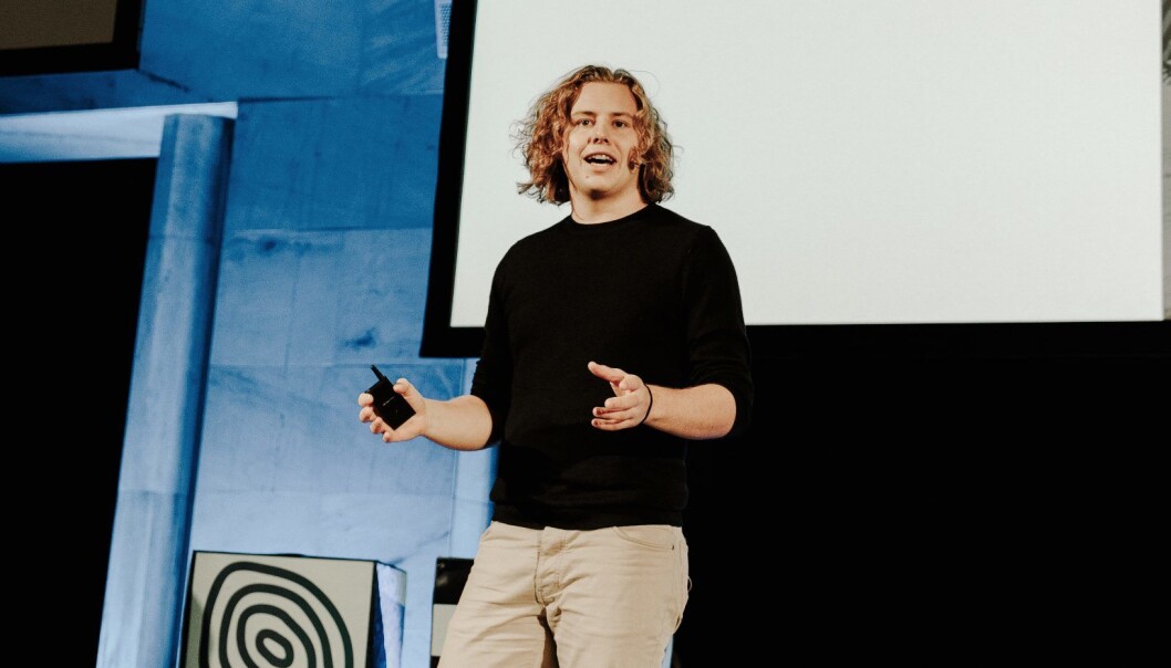Tellef Tveit i Learnlink. Foto: Jan Khür, www.jankhur.com/Oslo Innovation Week Tellef Tveit i Learnlink. Foto: Jan Khür, www.jankhur.com/Oslo Innovation Week