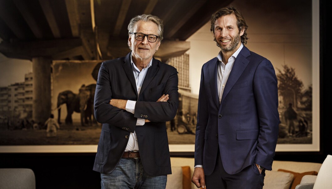 Harald Møller (60) og Øyvind Schage Førde (45) som leder familiens holdingsselskap Aars, som igjen styrer over investeringsselskapet Katalysator AS. Foto: Press Harald Møller (60) og Øyvind Schage Førde (45) som leder familiens holdingsselskap Aars, som igjen styrer over investeringsselskapet Katalysator AS. Foto: Press