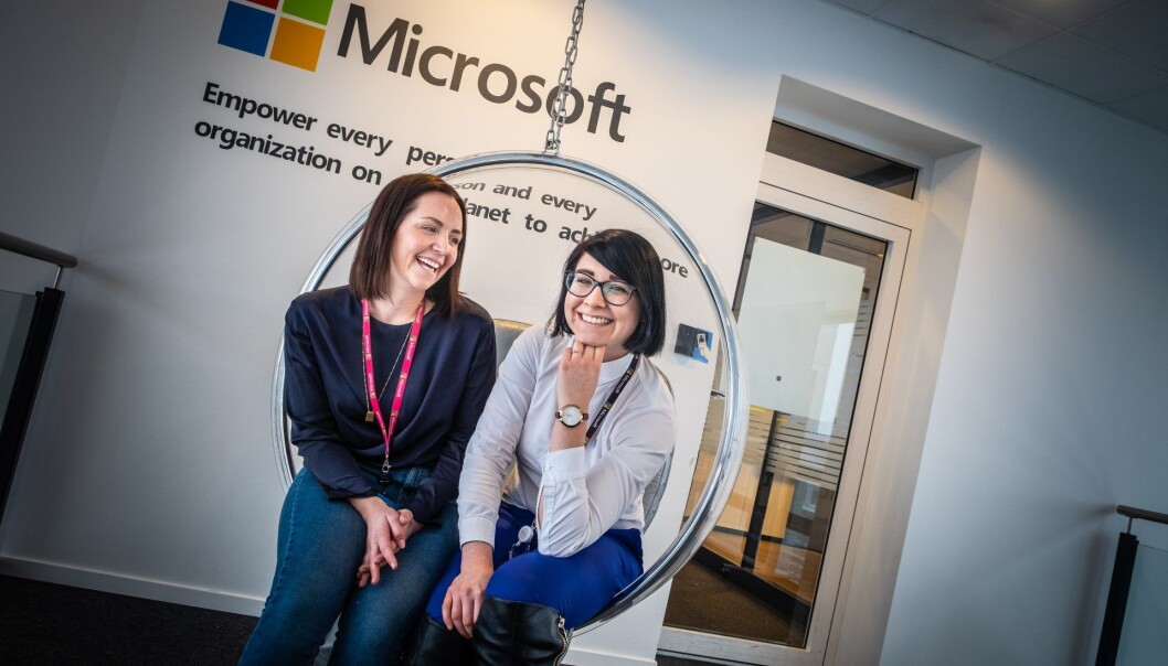 Silje Gulbrandsen og Izabela Hawrylko omtales internt som ildsjelene bak det nye initiativet Microsoft for Startups Norge. Foto: Vilde Mebust Erichsen Silje Gulbrandsen og Izabela Hawrylko omtales internt som ildsjelene bak det nye initiativet Microsoft for Startups Norge. Foto: Vilde Mebust Erichsen