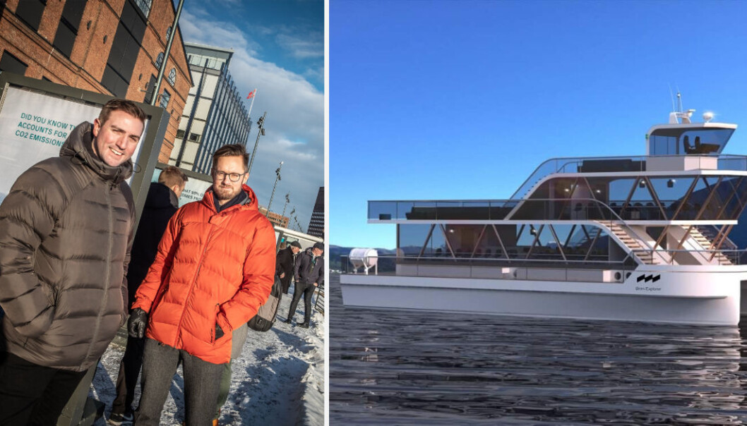 Espen Larsen-Hakkebo og Ivar Hogganvik i Brim Explorer er med i den nye havteknologi-akseleratoren Katapult Ocean. Foto: Vilde Mebust Erichsen / Brim Explorer Espen Larsen-Hakkebo og Ivar Hogganvik i Brim Explorer er med i den nye havteknologi-akseleratoren Katapult Ocean. Foto: Vilde Mebust Erichsen / Brim Explorer
