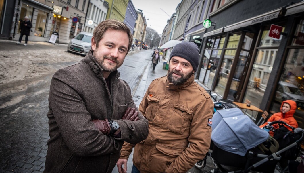 Switcr: Daglig leder Simon Uldén og Lars G Dysterud Hansen. Foto: Vilde Mebust Erichsen Switcr: Daglig leder Simon Uldén og Lars G Dysterud Hansen. Foto: Vilde Mebust Erichsen