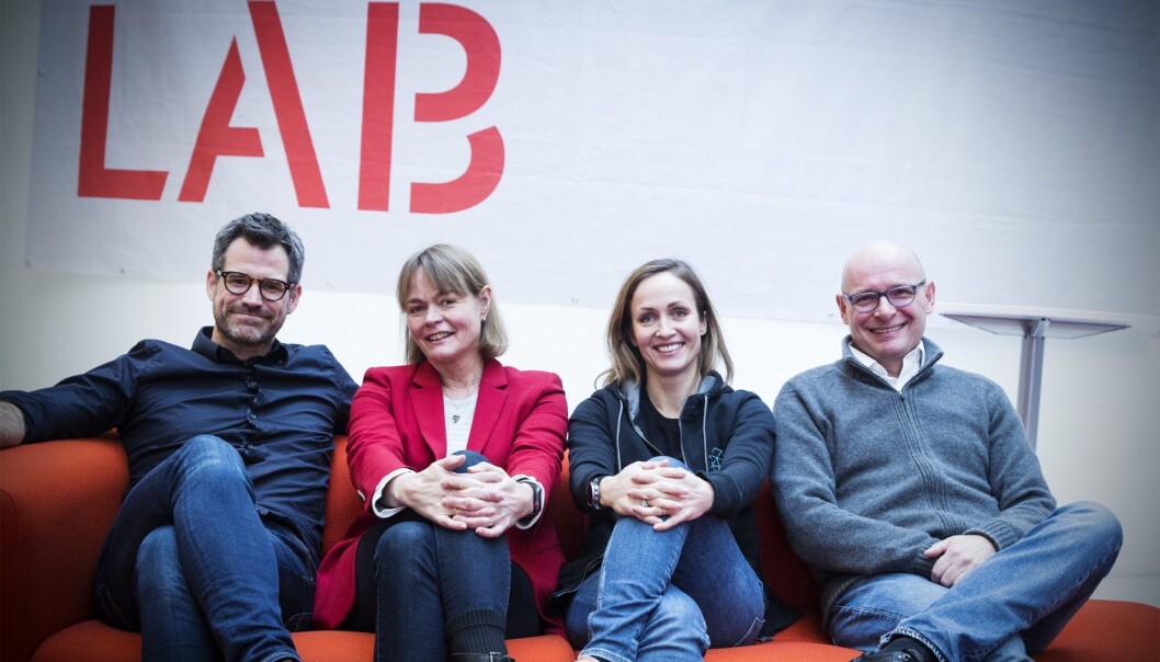 Alexander Woxen, Grete Viksaas, Anne Lise Wahl og Geir Førre. Foto: Per-Ivar Nikolaisen Alexander Woxen, Grete Viksaas, Anne Lise Wahl og Geir Førre. Foto: Per-Ivar Nikolaisen