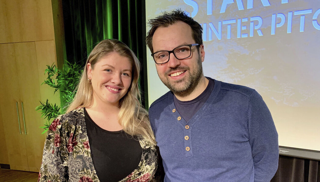 Åshild Aarø og Erlend Waaler blir en del av StartupLab Bergen. Åshild Aarø og Erlend Waaler blir en del av StartupLab Bergen.