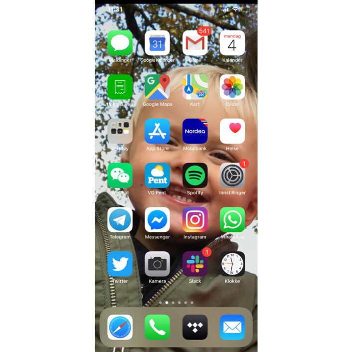 Maren Hjorth Bauer sin mobilskjerm. Maren Hjorth Bauer sin mobilskjerm.