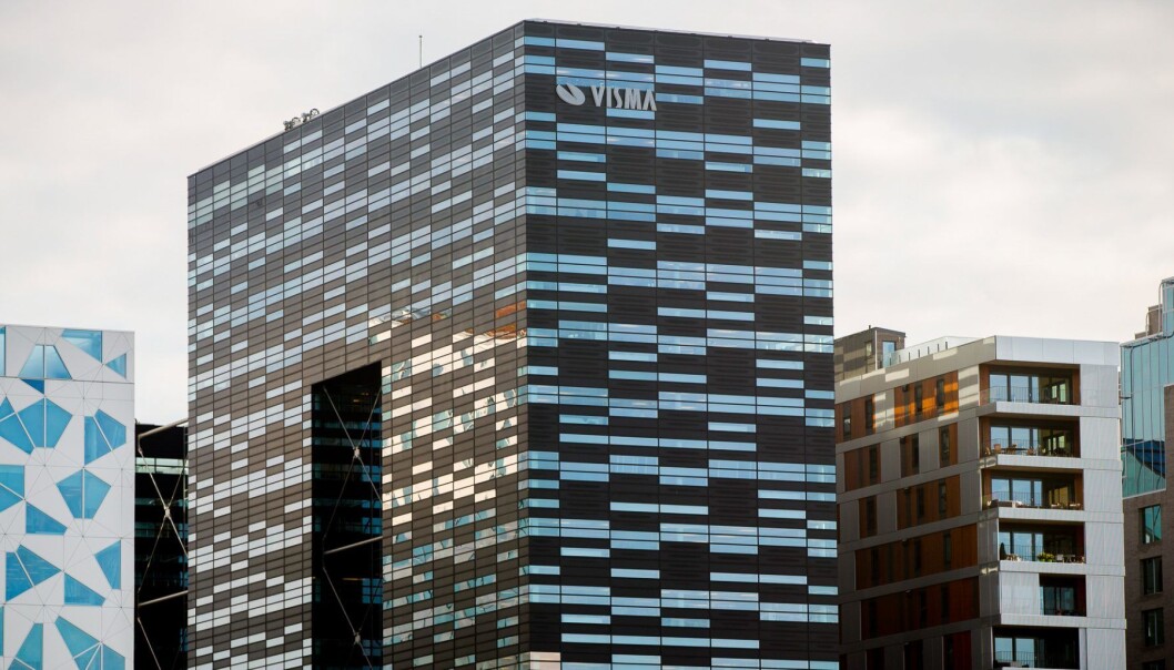 Visma sitt hovedkontor i Barcode-rekka i Bjørvika.
Foto: Vegard Wivestad Grøtt / NTB scanpix Visma sitt hovedkontor i Barcode-rekka i Bjørvika.
Foto: Vegard Wivestad Grøtt / NTB scanpix